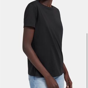 Theory Classic Crew Neck in Organic Pima Cotton